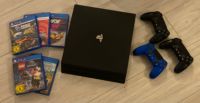 PS 4 Pro 1TB + 3 Controller + 5 Spiele Top Zustand Brandenburg - Rüdersdorf Vorschau