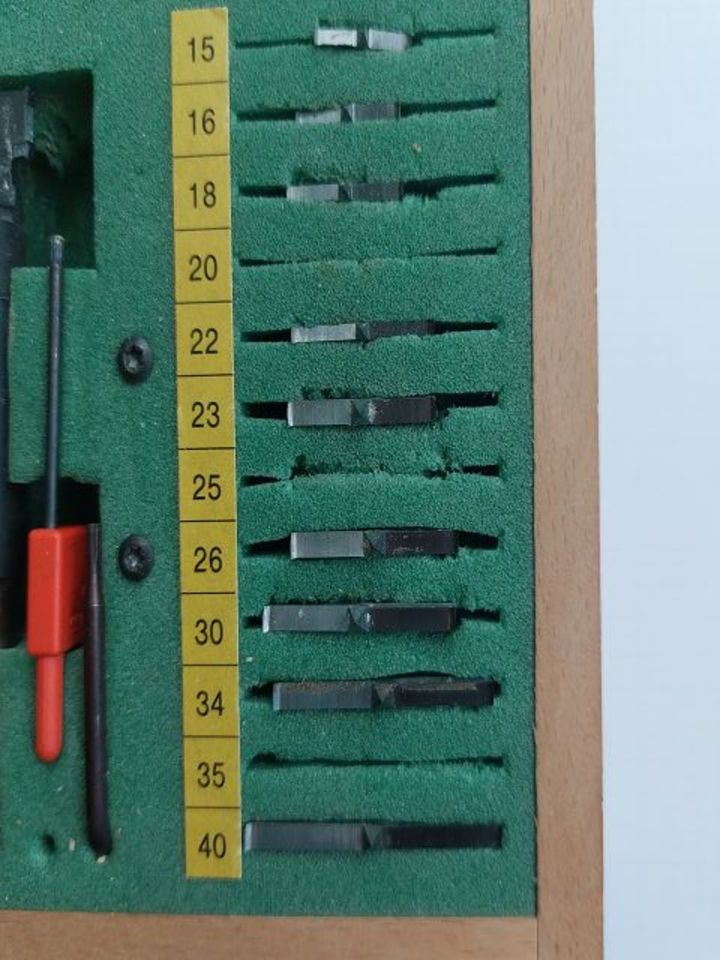 Forsterbohrer- Profi-Set, 3 Bohrköpfe -12 Wendeplatten 15-40 mm in Geretsried