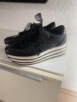 Bata Damen Platteau Sneaker Schuhe Gr. 38 schwarz Ortholite Turns Bayern - Hallstadt Vorschau