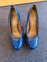 Pumps Tamaris 39 blau lack Bayern - Plattling Vorschau