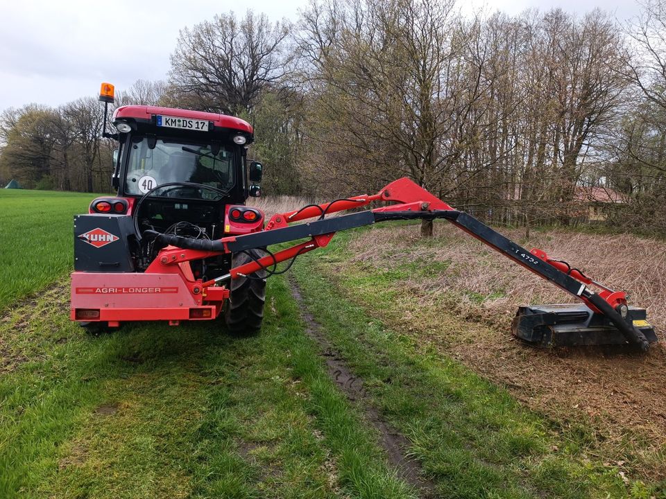 Mieten Vermietung Mulcher Böschungsmulcher Böschungsmäher Auslege in Pulsnitz