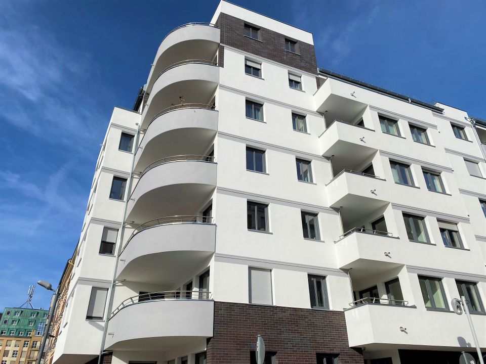 Penthouse - Erstbezug! Neu vermieten oder selbst einziehen - mit Einbauküche und Stellplatz in Leipzig