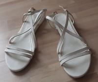 Sandalen Riemensandaletten Weiß Leder Esprit Gr 40 Baden-Württemberg - Leimen Vorschau