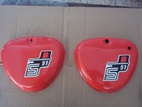 2 Seitendeckel Simson S51 neu rot Sachsen-Anhalt - Schönhausen (Elbe) Vorschau