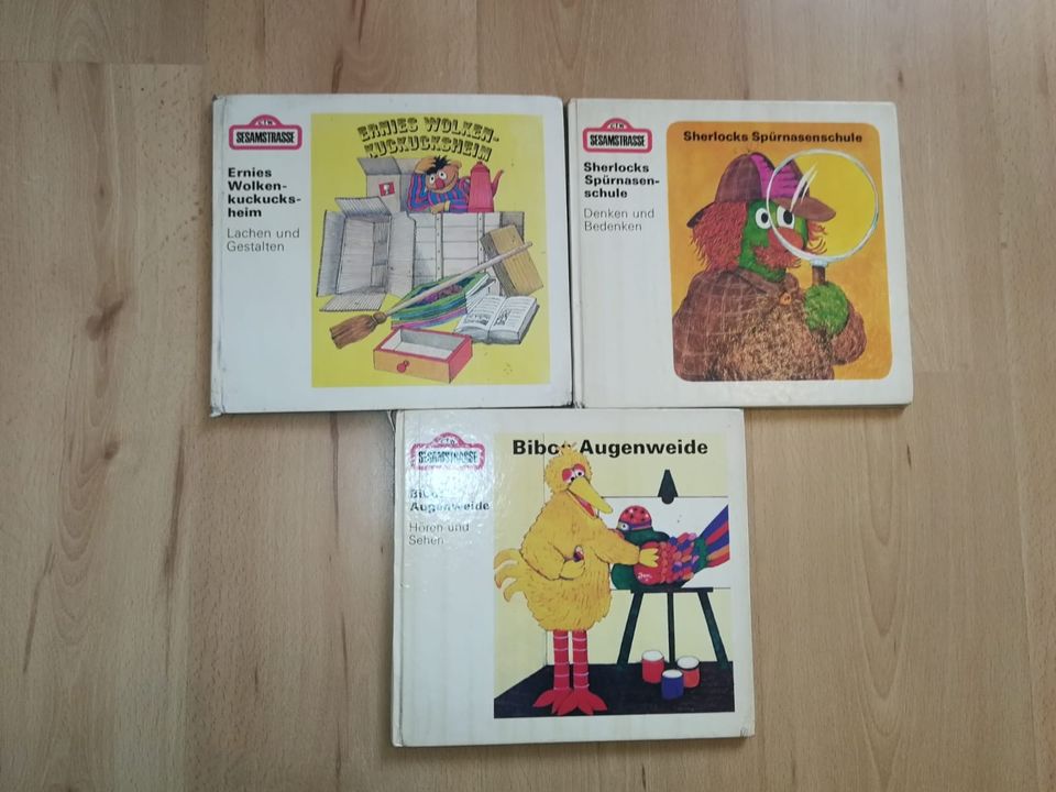 Sesamstraße Bücher Vintage 70er - Ernie Bibo, Sherlock in Hilden