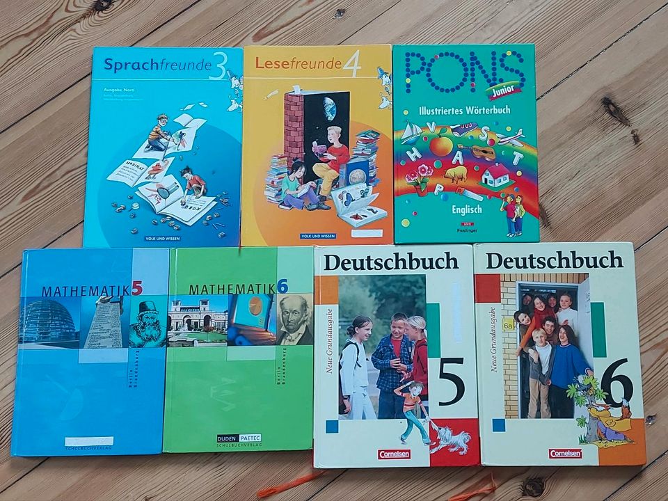 Schulbücher Grundschule Deutsch und Mathe, Mathematik in Berlin