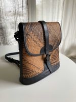 True Vintage Tasche Umhängetasche Schwarz Leder Korbtasche gefloc Wandsbek - Hamburg Marienthal Vorschau