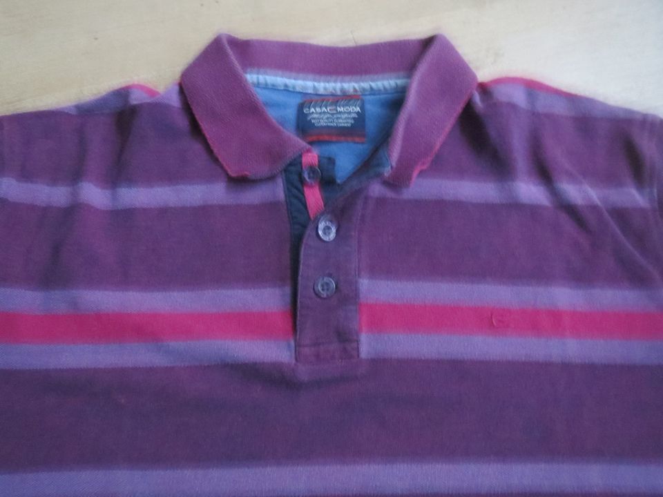 Casa Moda - Polo Shirt - schöne Streifen - SEHR GUT - M L 50 52 in Radevormwald