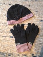 ROECKL SET: Mütze + Handschuhe Wolle in grau, rosa Gr. 158-170 Nordrhein-Westfalen - Velbert Vorschau