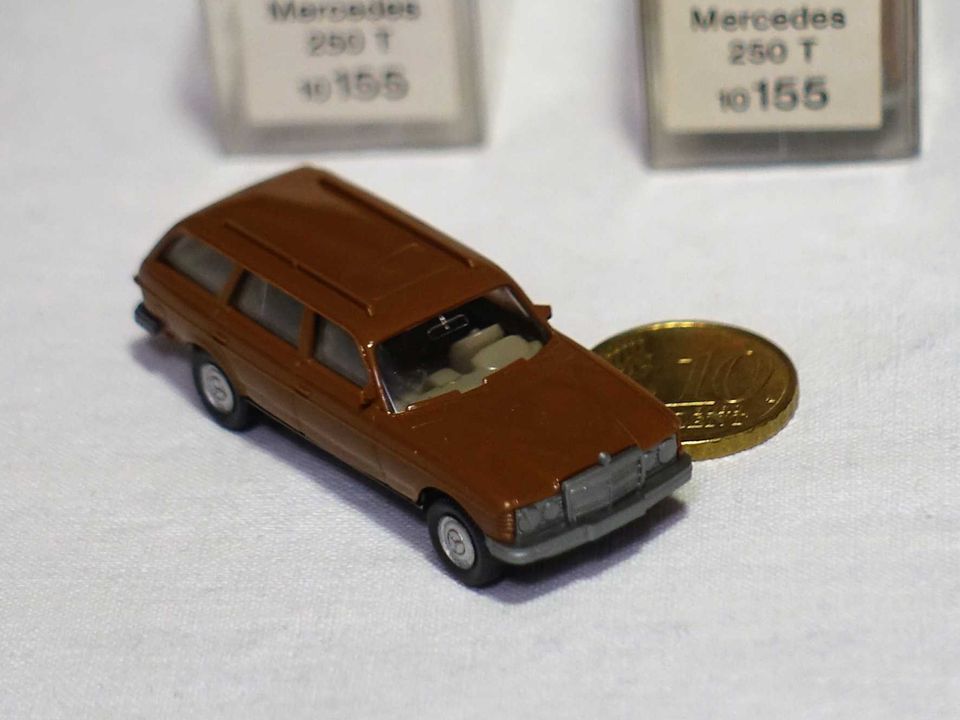 Wiking 155 2-2 Mercedes Benz W123 250T braun Schiebedach 1:87 OVP in Berlin