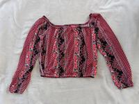 Shirt H&M Gr XS bordeaux schwarz weiß Kr. Dachau - Bergkirchen Vorschau