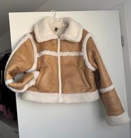 Kunstleder Jacke Braun H&M Größe L/40 Nordrhein-Westfalen - Reken Vorschau