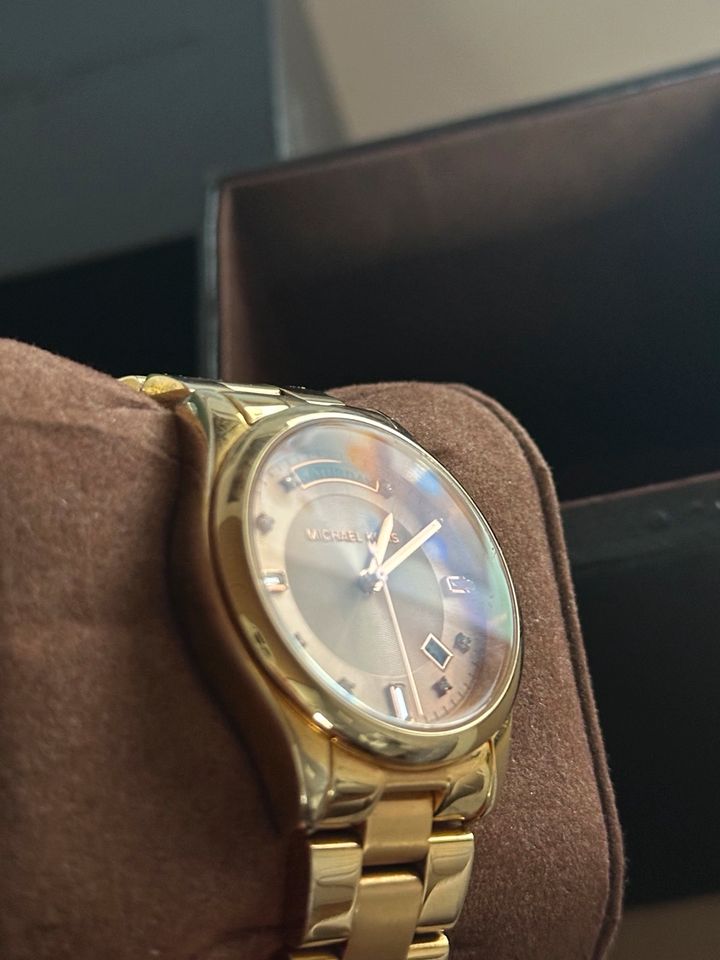 Michael Kors Uhr MK6071 mit OVP roségold 34mm Datumsanzeige in Spiesen-Elversberg