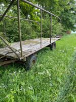 Wagen Ballen heu Landwirtschaft Kuh Pferd  tiny house Hessen - Tann Vorschau