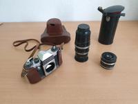 DDR - Konvolut: Fotoapparate inkl. Zubehör & Mikrofon, Kopfhörer Sachsen-Anhalt - Leuna Vorschau