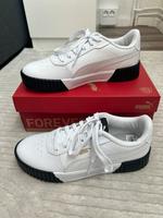 Puma Schuhe 40 Damen Carina 2.0 weiß schwarz leder sneaker neu Ludwigslust - Landkreis - Hagenow Vorschau