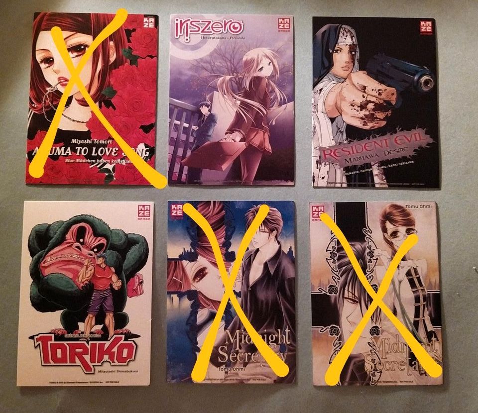 Manga- und Comic-Postkarten in Bischberg