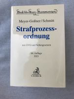 Meyer-Goßner /Schmitt StPO 2021 Stuttgart - Birkach Vorschau