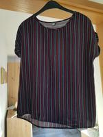 Bluse kurzarm Gr M von Colloseum blau gestreif Bayern - Rehau Vorschau