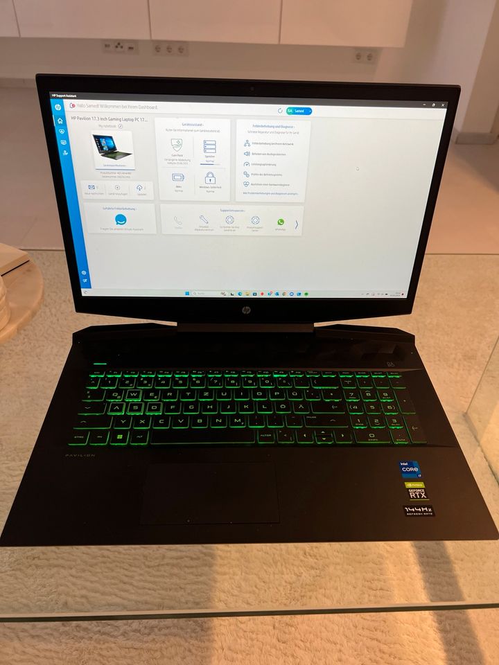 HP Pavilion 17.3 Zoll Gaming Laptop -NEUWERTIG- Intel Core i7 in Castrop-Rauxel