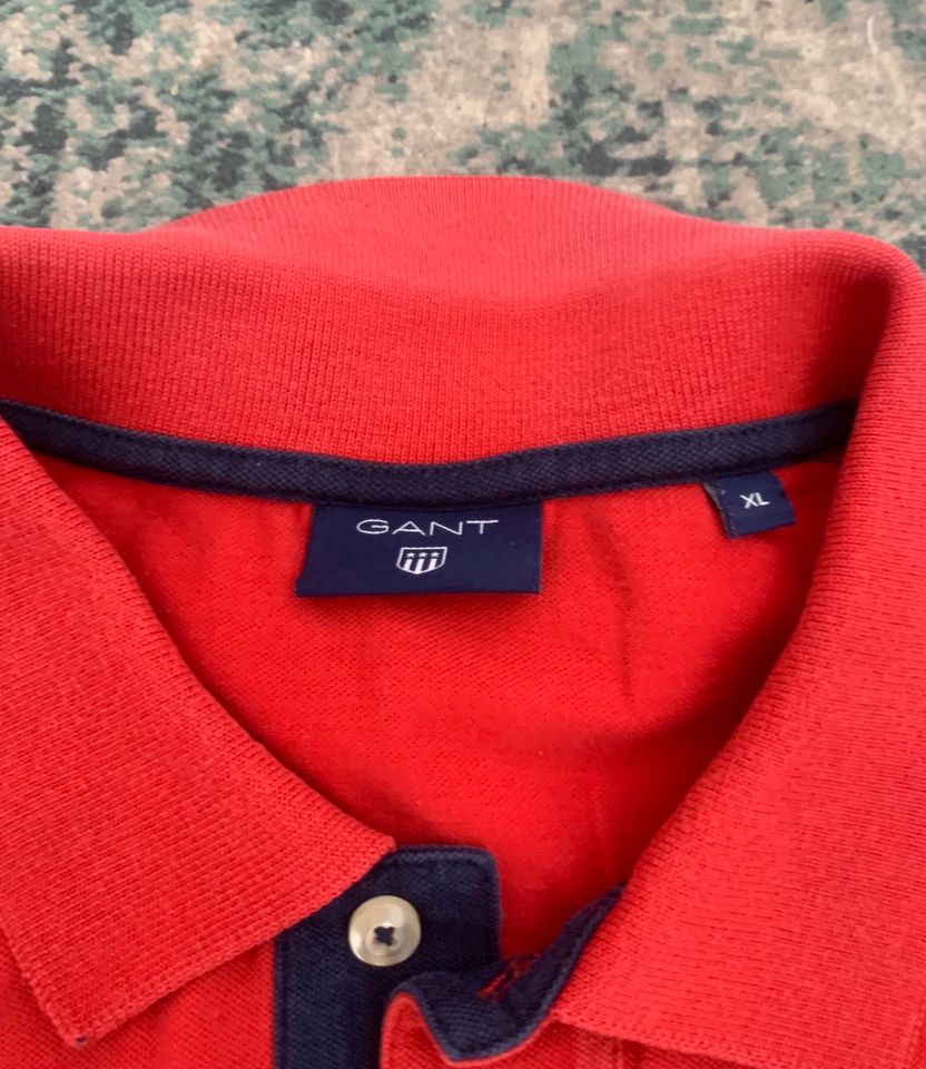 GANT Polo Shirt rot Gr. XL in München