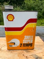 Shell Zweitakt Öldose 70er Cross Helm Deko Vespa Scooter Roller Nordrhein-Westfalen - Korschenbroich Vorschau