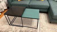 Sofa / Couchtisch 2er Set Masiv Holz Stahlrahmen Berlin - Mitte Vorschau