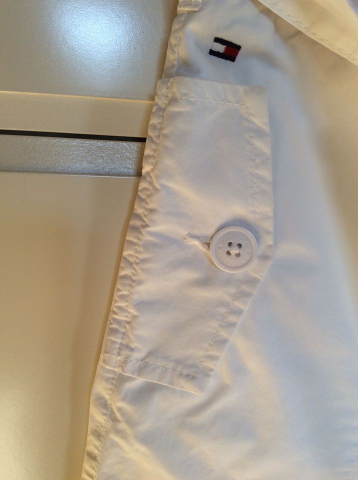 Tommy Hilfiger Sommer Hose 3/4 weiß Gr. 16J /176 in Bad Bocklet