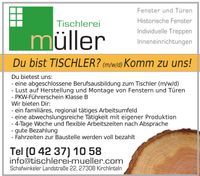 Tischler (m/w/d) gesucht Niedersachsen - Kirchlinteln Vorschau