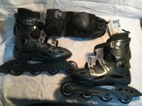 Inliner,Rollerblade schwarz, gebraucht. Größe 42 mit Protektoren Wuppertal - Vohwinkel Vorschau