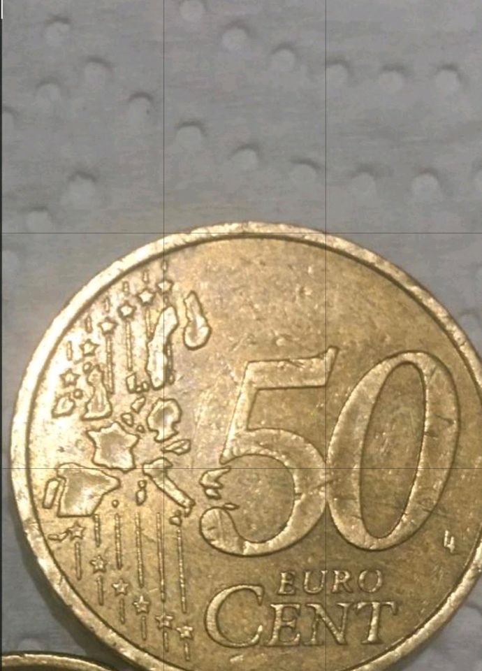 50 cent Münze 2000Frankreich in Stade