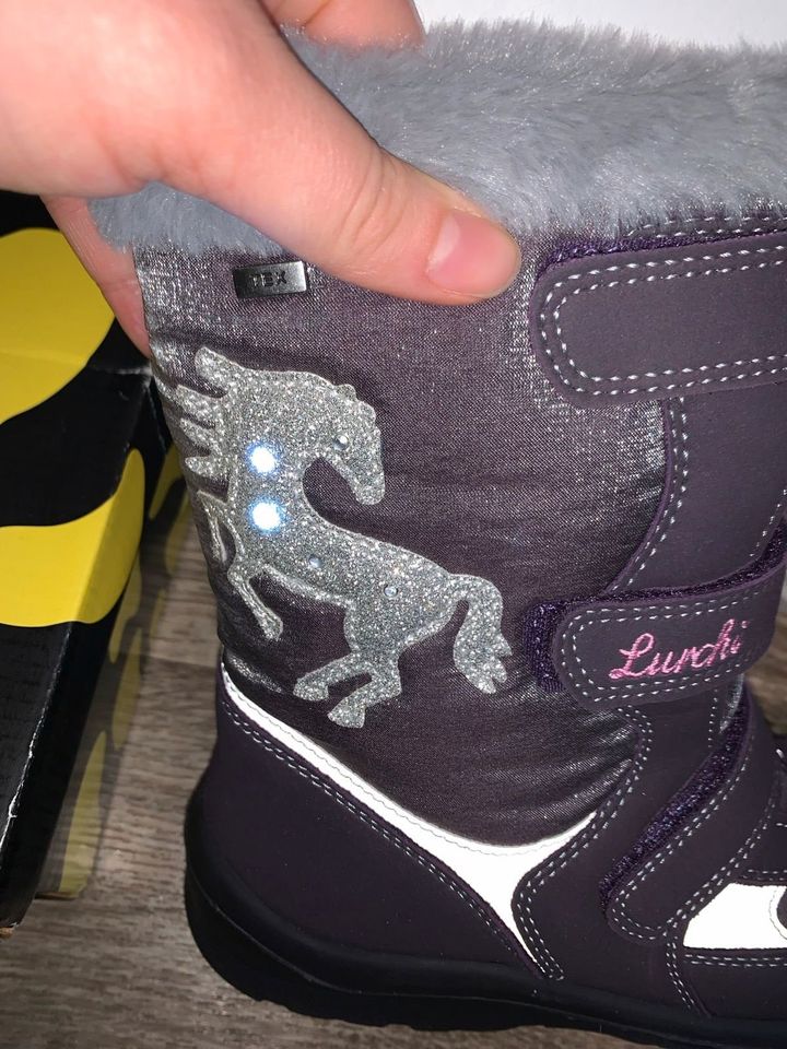 NEU Lurchi Winterstiefel mit LED Blinker Einhorn Gr.35 in Kaiserslautern