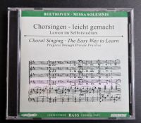 Chorsingen- leicht gemacht. Beethoven- Missa Solemnis. Bass Nordrhein-Westfalen - Herne Vorschau