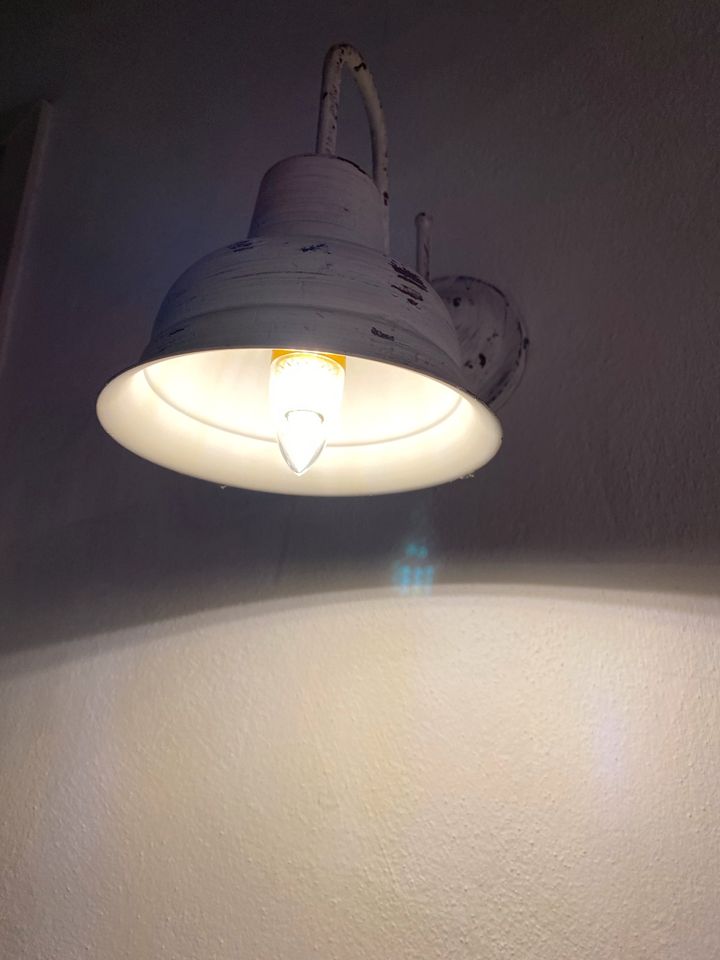 Wandlampe 2x Bahnhofslampe in Ingolstadt