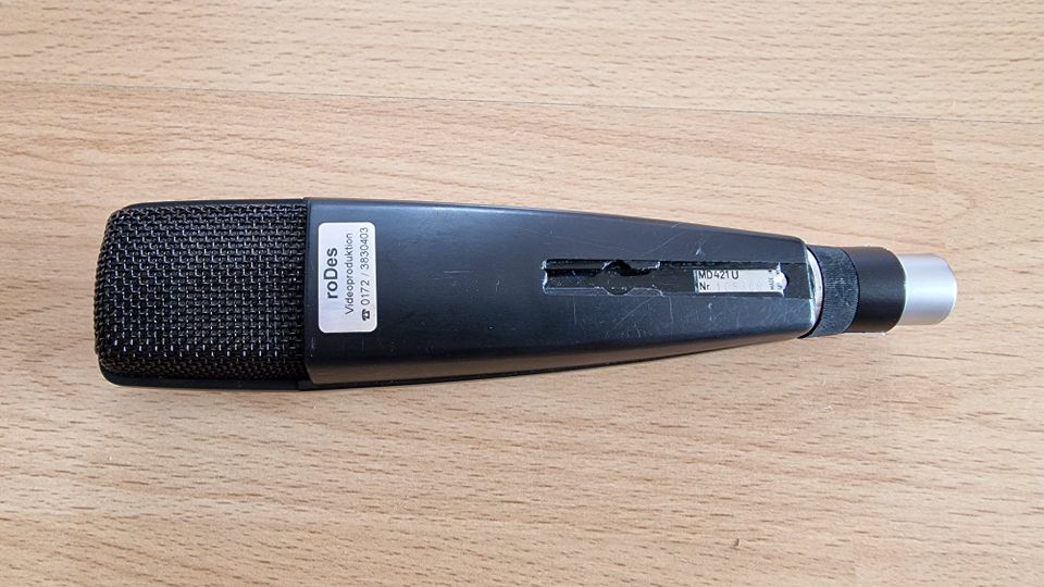 TASCAM HD-P2 Portable Recorder + Sennheiser Mikrofon MD421U in Berlin