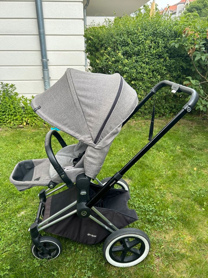 Cybex Priam Kombikinderwagen inkl. Lux Sitz in Manhattan grey in Berlin