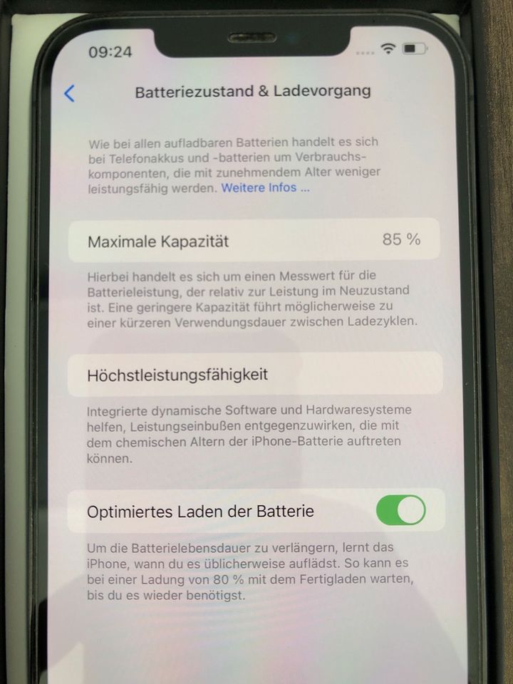 iPhone 12 Pro Max in blau 128 GB WIE NEU in Sankt Augustin