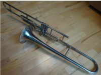 Ventilposaune Grubo ca. 1940 Posaune Trombone restauriert Hessen - Dreieich Vorschau