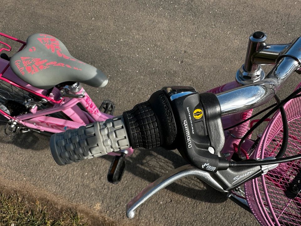 Mädchen Fahrrad Cityrad  20 Zoll Pink Rosa 3 - 9 Jahre top in Zobes