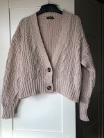 Strickjacke cardigan Pullover beige creme ecru Zopfstrick Neu Hannover - Vahrenwald-List Vorschau