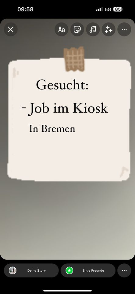 Ich suche einen Job im Verkauf in Bremen
