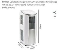 Klimaanlage Troptec PAC 2010 E Niedersachsen - Lindern (Oldenburg) Vorschau