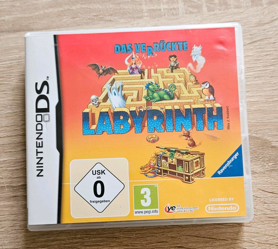 Nintendo ds Spiel Das verrückte Labyrinth in Emkendorf