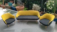 Puppenhaus -60er Jahre Couch 2 Sessel schwarz gelb Rheinland-Pfalz - Wörth am Rhein Vorschau