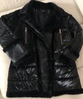 Wunderschöne schwarze Winterjacke mit Kunstpelz Bayern - Hüll Vorschau