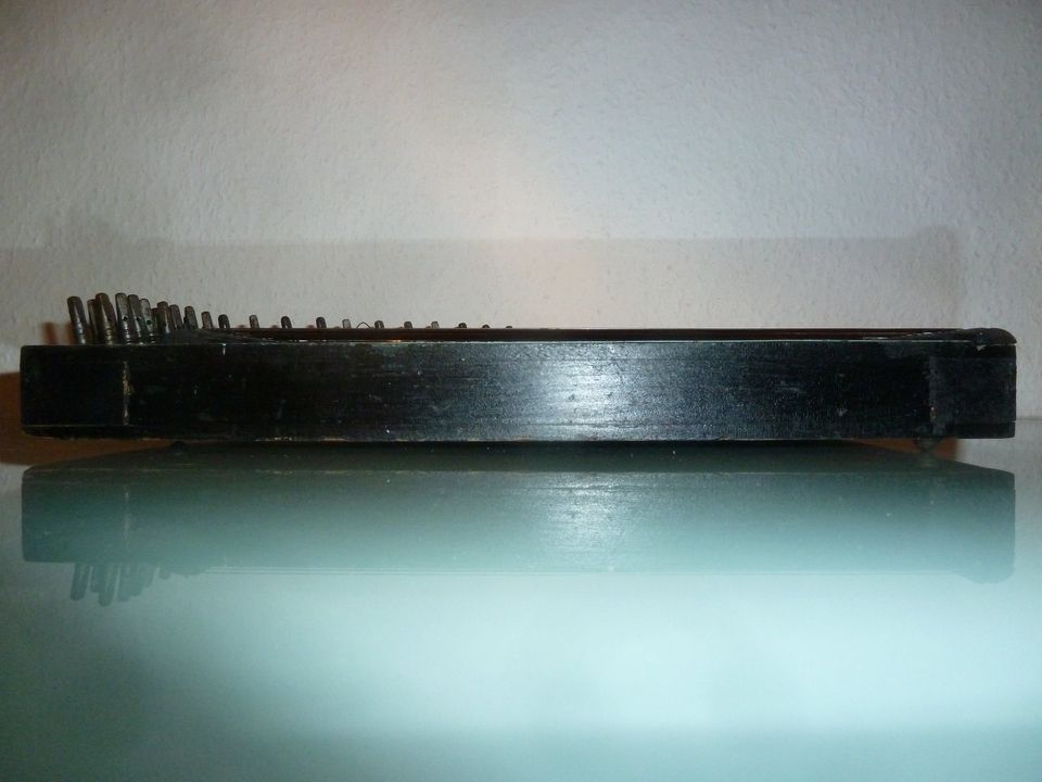 DDR ZEIT 1950 60 ZITHER MUSIK INSTRUMENT ALT ANTIK SPIELZEUG KIND in Schönfels Gem Lichtentanne