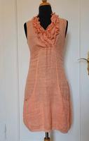 Carina Ricci Sommer Kleid Leinen apricot Gr. S 36 Rheinland-Pfalz - Linz am Rhein Vorschau