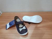 Kinderschuhe, Schuhe, Hausschuhe, Ballerinas dunkelblau / weiß Nordrhein-Westfalen - Kalletal Vorschau