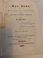 Der Jude 3.Band von 1839! Spindlers Werke Eimsbüttel - Hamburg Schnelsen Vorschau