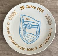Org.DDR Staatssicherheit Ehrenteller,,25 Jahre MFS,,Selten Brandenburg - Borkheide Vorschau